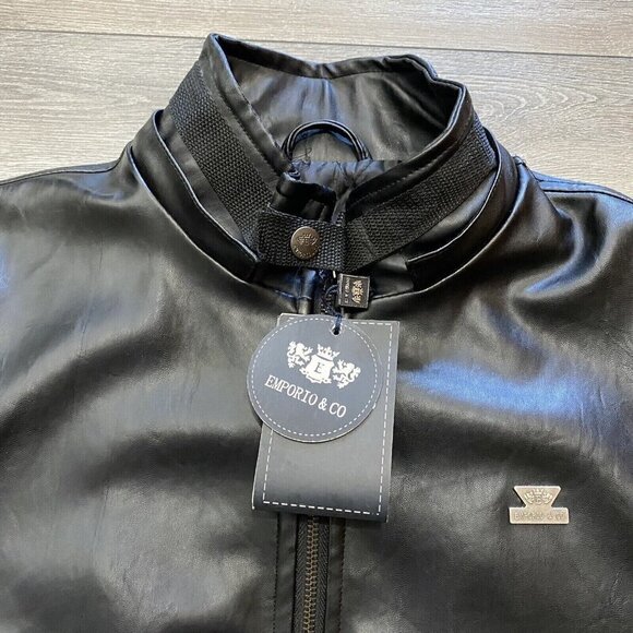 Men's Black Performance Jacket - Picture 3 of 8